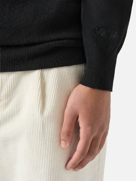 Turtleneck Dolcevita with Diabolik jacquard | DIABOLIK SPECIAL EDITION