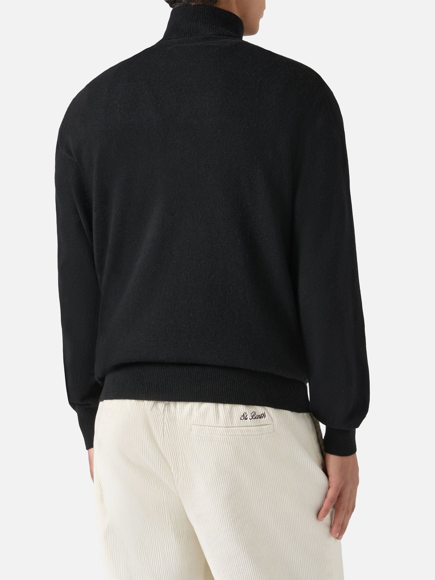 Turtleneck Dolcevita with Diabolik jacquard | DIABOLIK SPECIAL EDITION