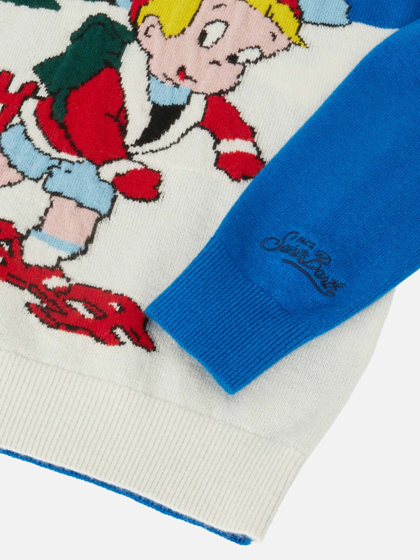 Girocollo Douglas con jacquard Richie Rich | SPECIAL EDITION RICHIE RICH