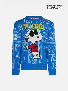 Boy crewneck sweater with Snoopy print  | PEANUTS™ SPECIAL EDITION