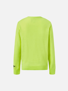 Maglione girocollo Douglas con jacquard cartolina off-piste