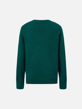 Girocollo Douglas con jacquard Mickey e Minnie | SPECIAL EDITION DISNEY