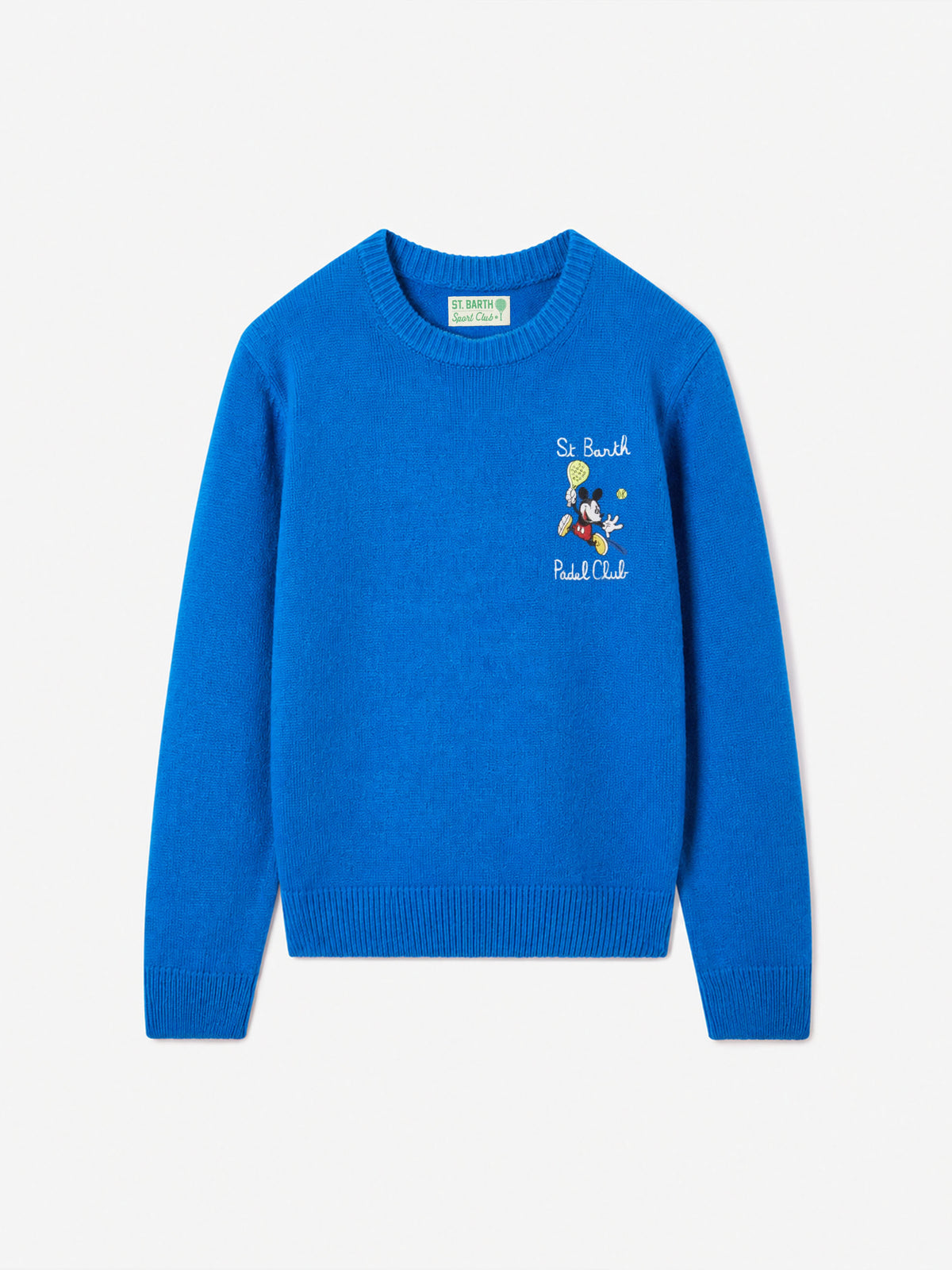 Rundhals-Sweatshirt Douglas Light Embry mit Mickey Mouse-Stickerei | DISNEY SPECIAL EDITION 