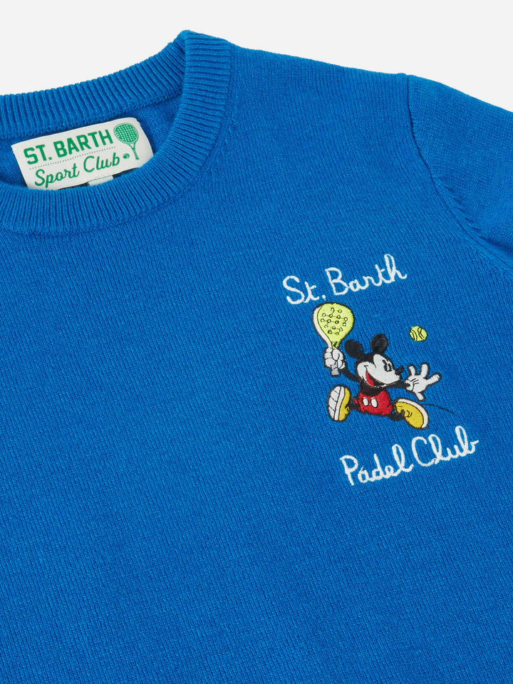 Girocollo Douglas Light Embry con ricamo Mickey Mouse | SPECIAL EDITION DISNEY