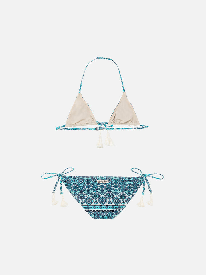 Bikini da bambina stampa gipsy