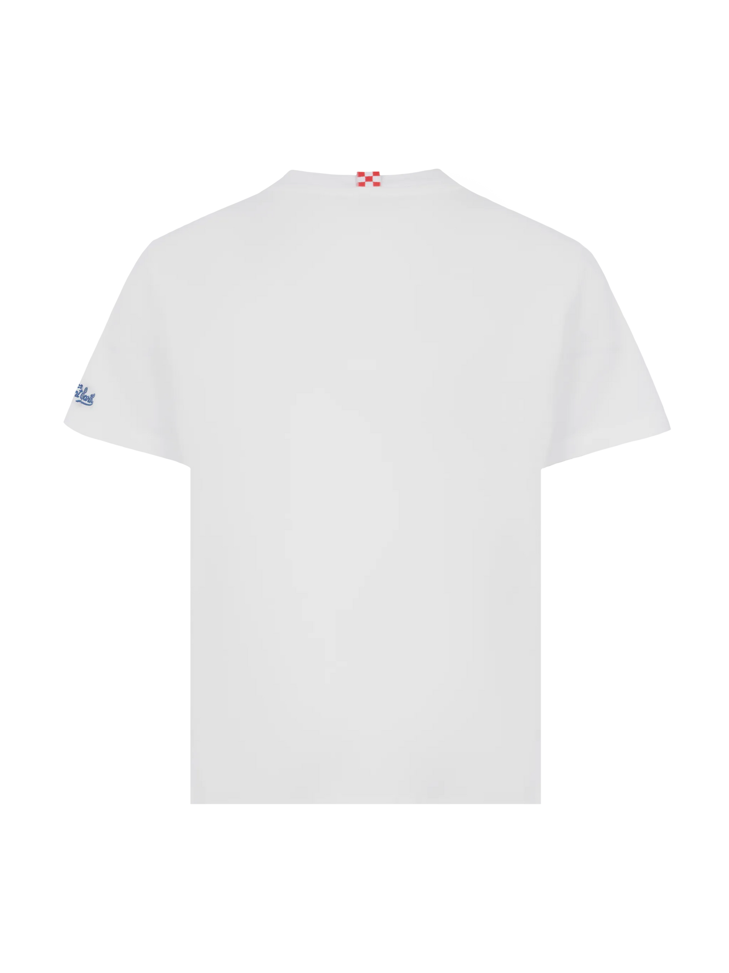 Baumwoll-T-Shirt Eddy mit Oktopus-Print und St. Barth Sailor-Stickerei