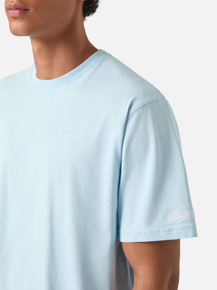 Leichtes blue Baumwoll-T-Shirt Every 