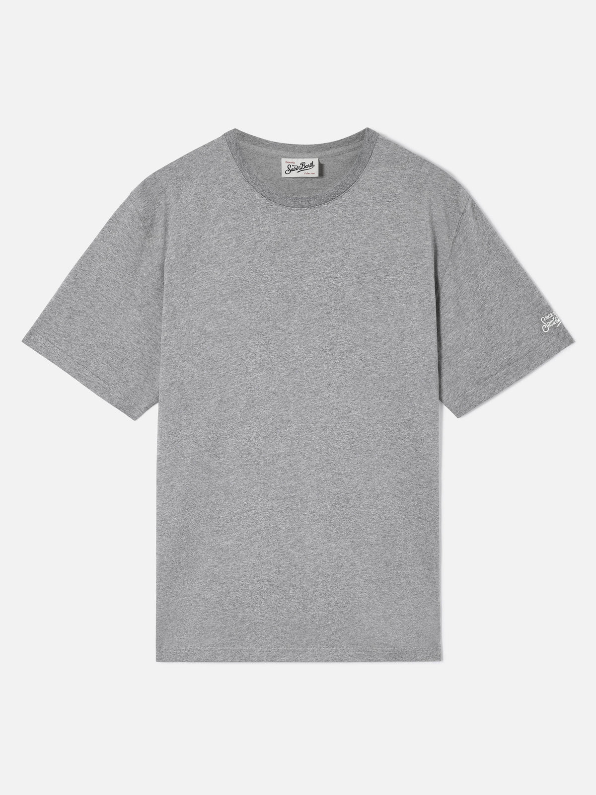 Chaque t-shirt en coton gris 