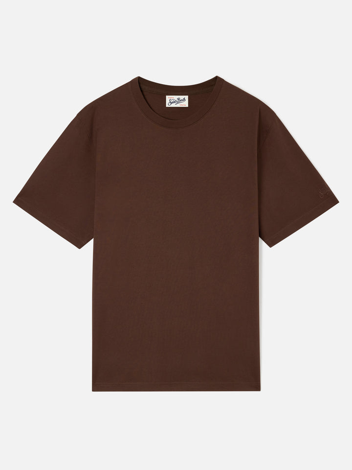 Brown Every cotton t-shirt