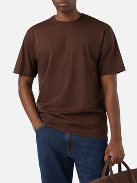Camiseta de algodón Brown Every 