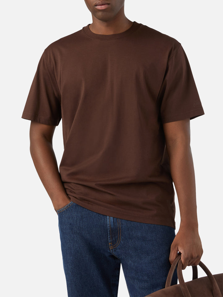 Brown Every cotton t-shirt