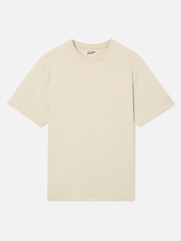 Beiges Every Baumwoll-T-Shirt 