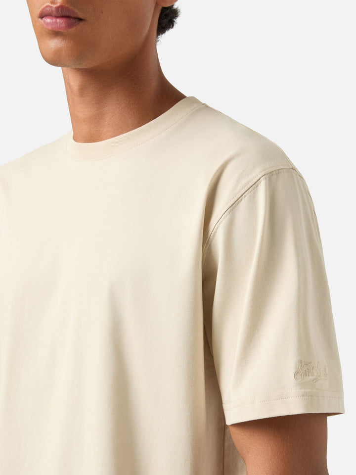 Beiges Every Baumwoll-T-Shirt 