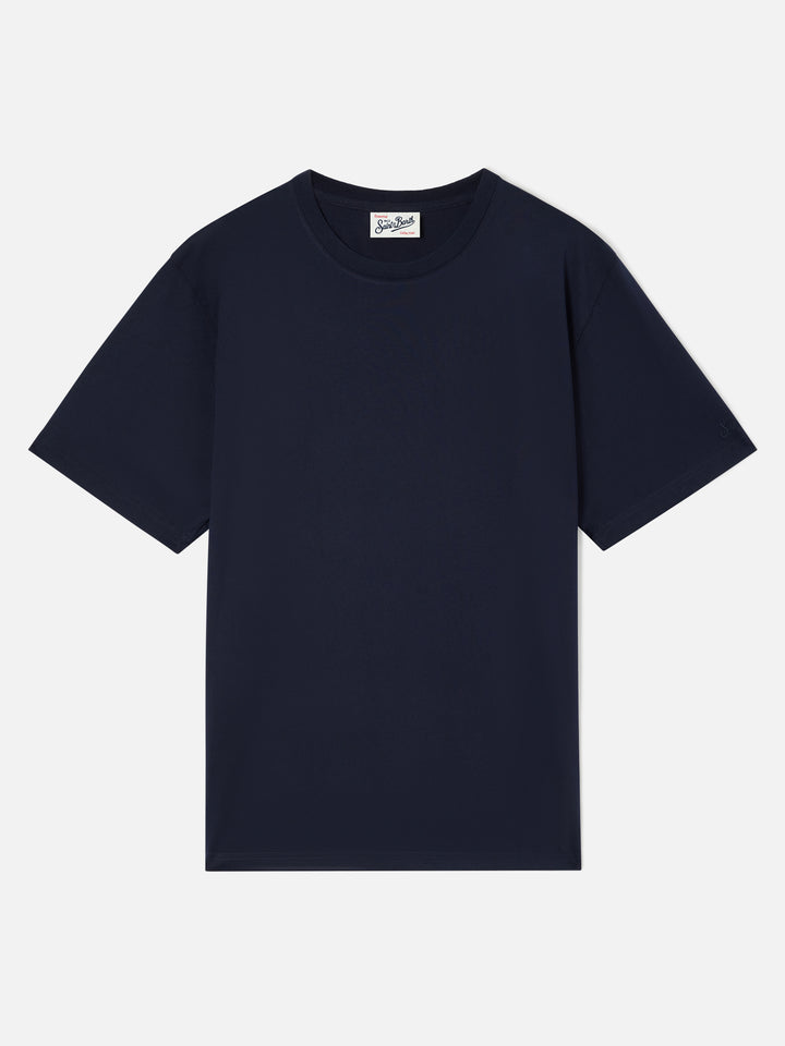 Azul marino blue Cada camiseta de algodón 