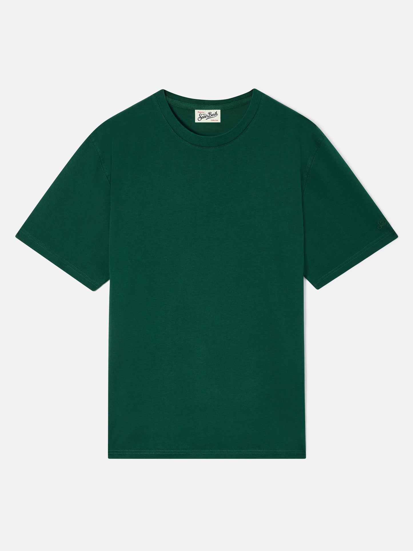 Chaque t-shirt en coton vert 