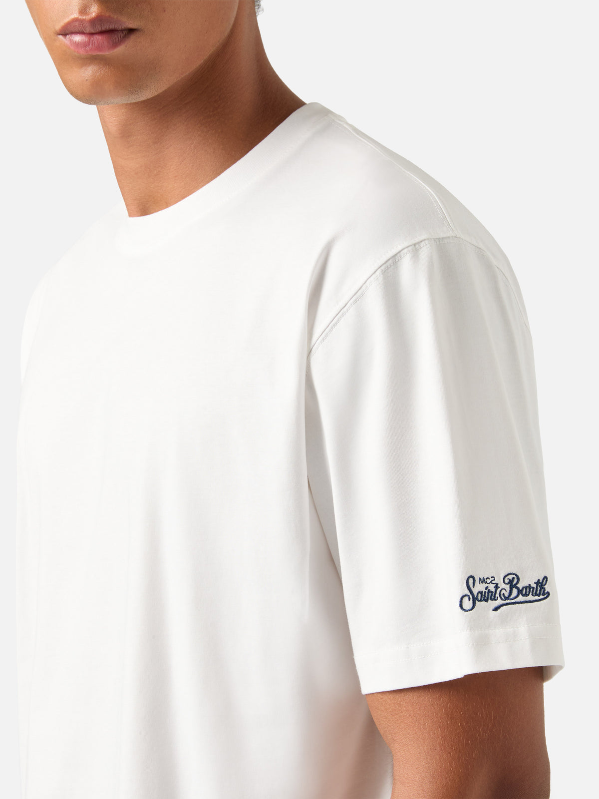 T-shirt Every bianca in cotone
