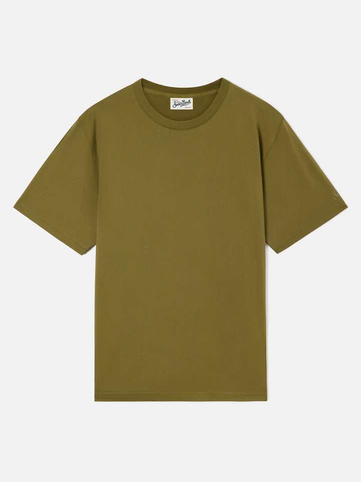 Camiseta Every de algodón verde militar 