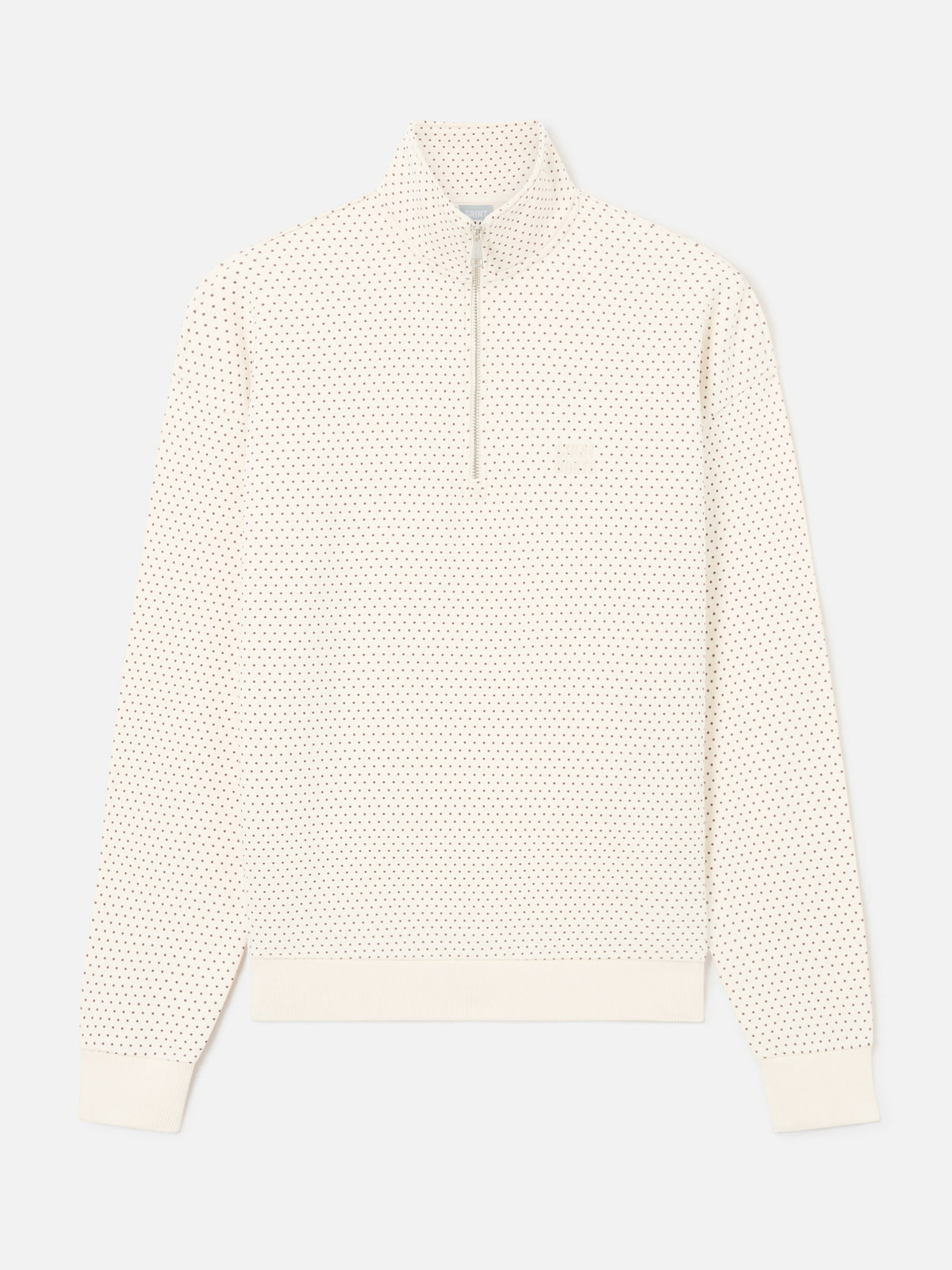 Eliade sweatshirt with micro polka dot print