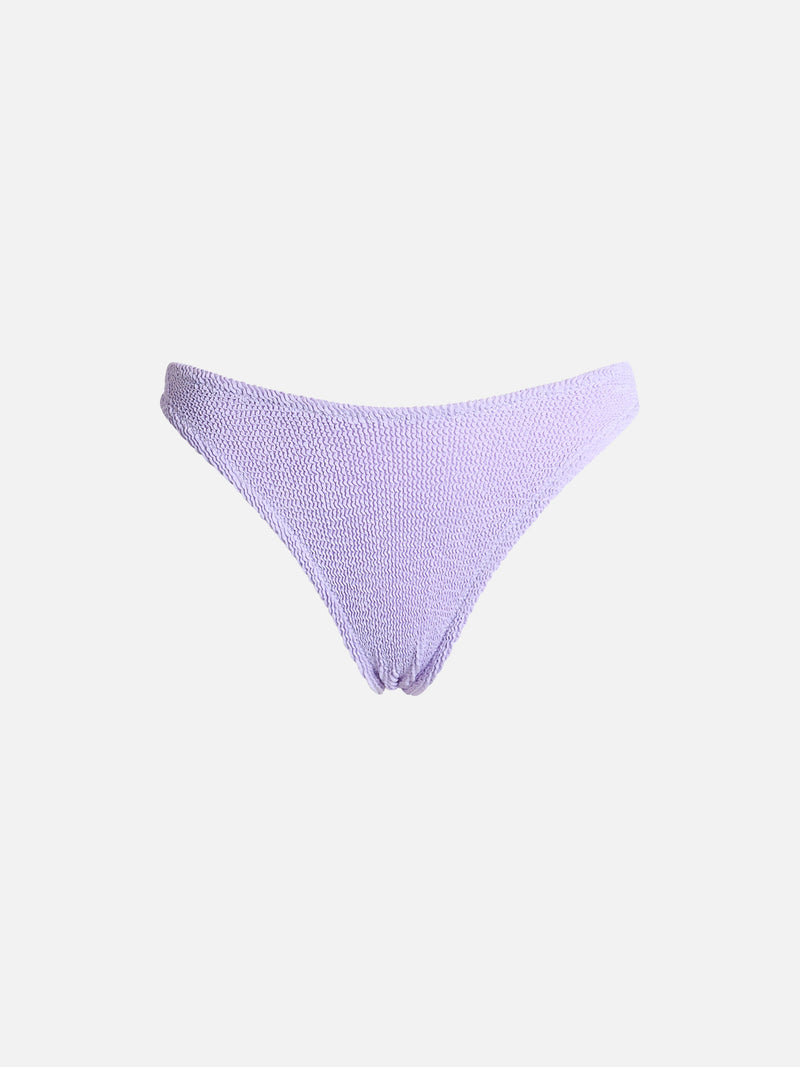 Slip da bagno da donna classico crinkle lilla Elise