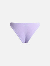 Slip da bagno da donna classico crinkle lilla Elise