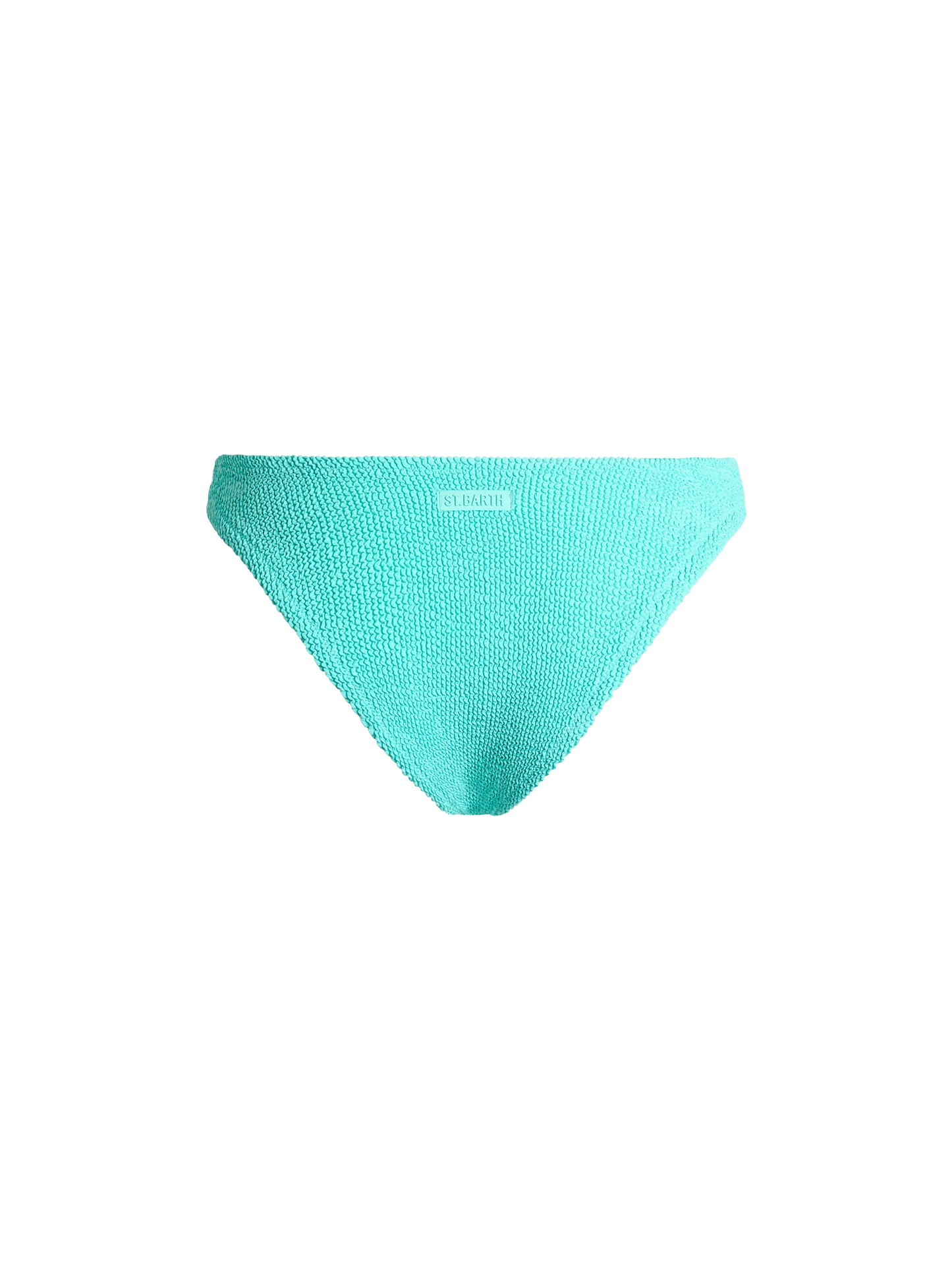 Slip da bagno da donna classico crinkle verde acqua Elise