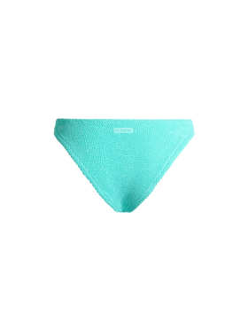Slip da bagno da donna classico crinkle verde acqua Elise