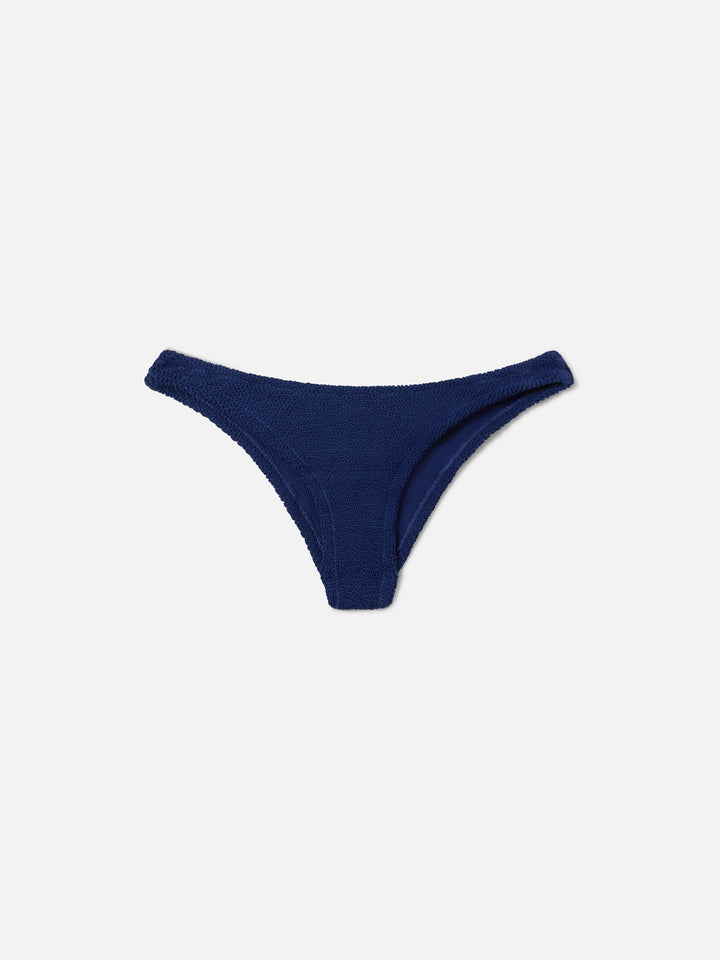 Bikini Naima Elise crinkle blu navy