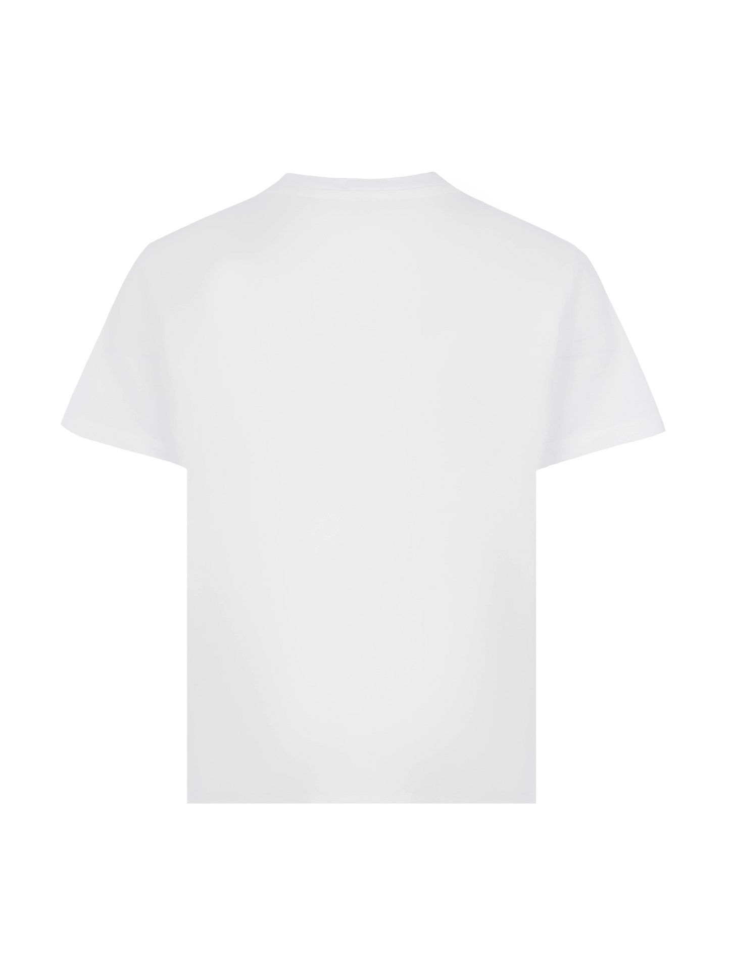 Elly T-Shirt aus Baumwolljersey mit Rundhalsausschnitt und Saint Barth Sunset-Strass-Design