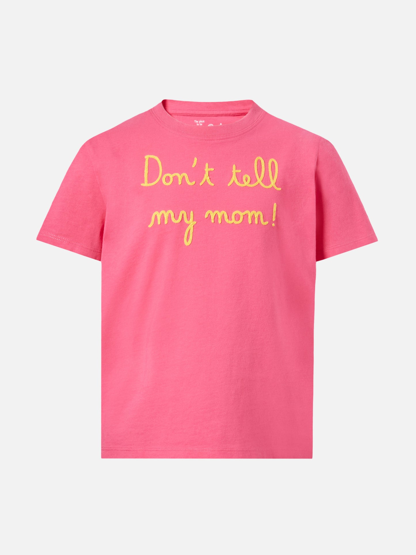 T-shirt Elly fuchsia con ricamo