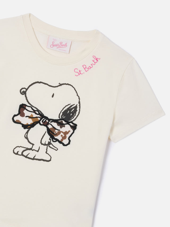T-shirt Elly con stampa snoopy e logo ricamato | Special Edition