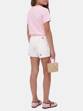 T-shirt Elly con stampa Hello Kitty e ricamo | Special Edition