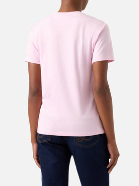 T-shirt Emilie rosa con ricamo Spesso Ho Sempre Ragione | Special edition