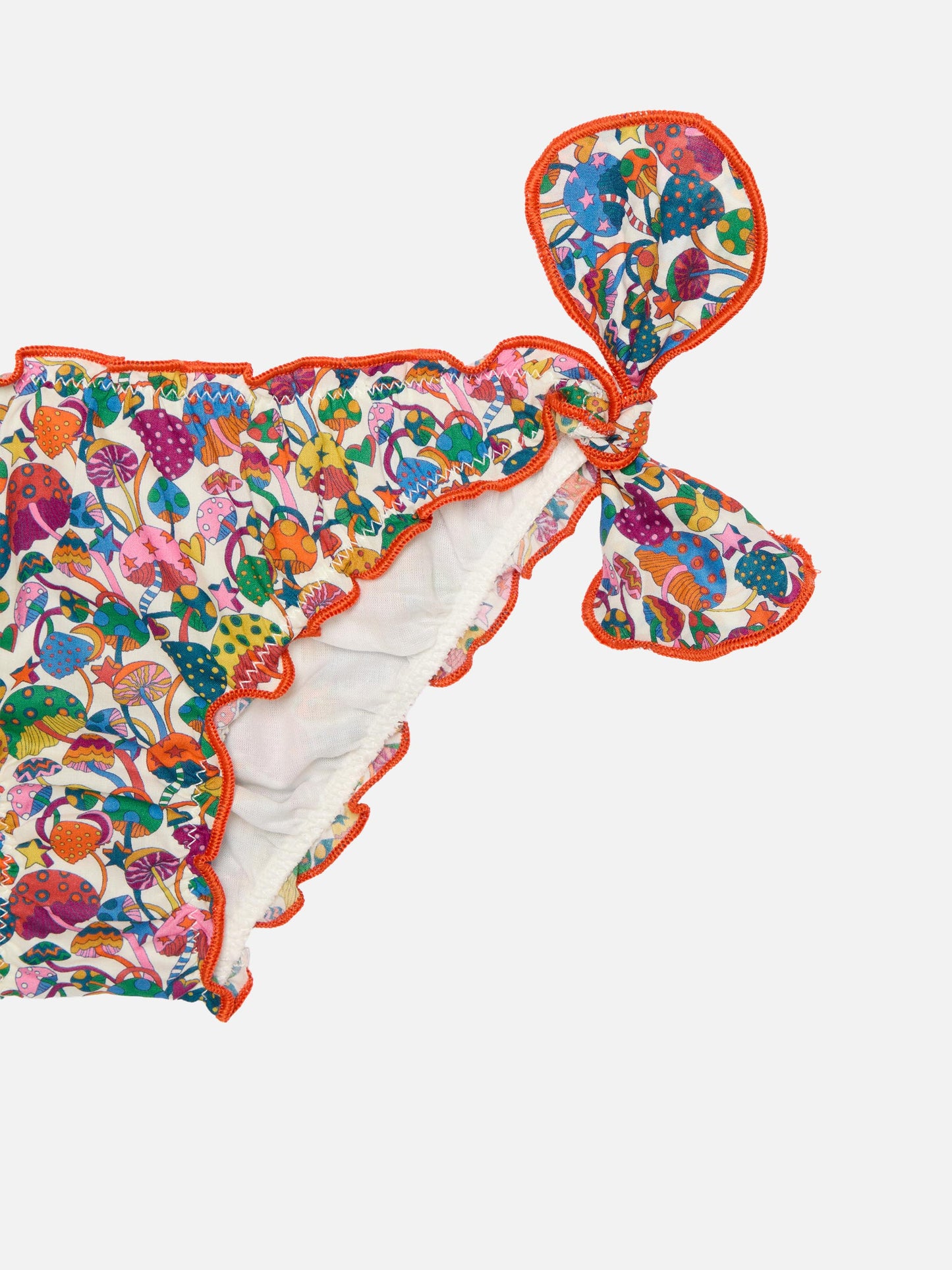 Bikini a fascia da bambina con stampa Liberty | EDIZIONE SPECIALE LIBERTY