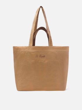 Sac Nut Essential en tote ciré avec logo brodé 