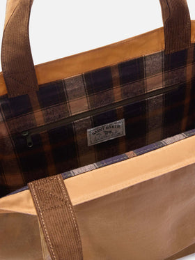 Sac Nut Essential en tote ciré avec logo brodé 