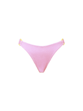 Tie dye crinkle pastel swim briefs