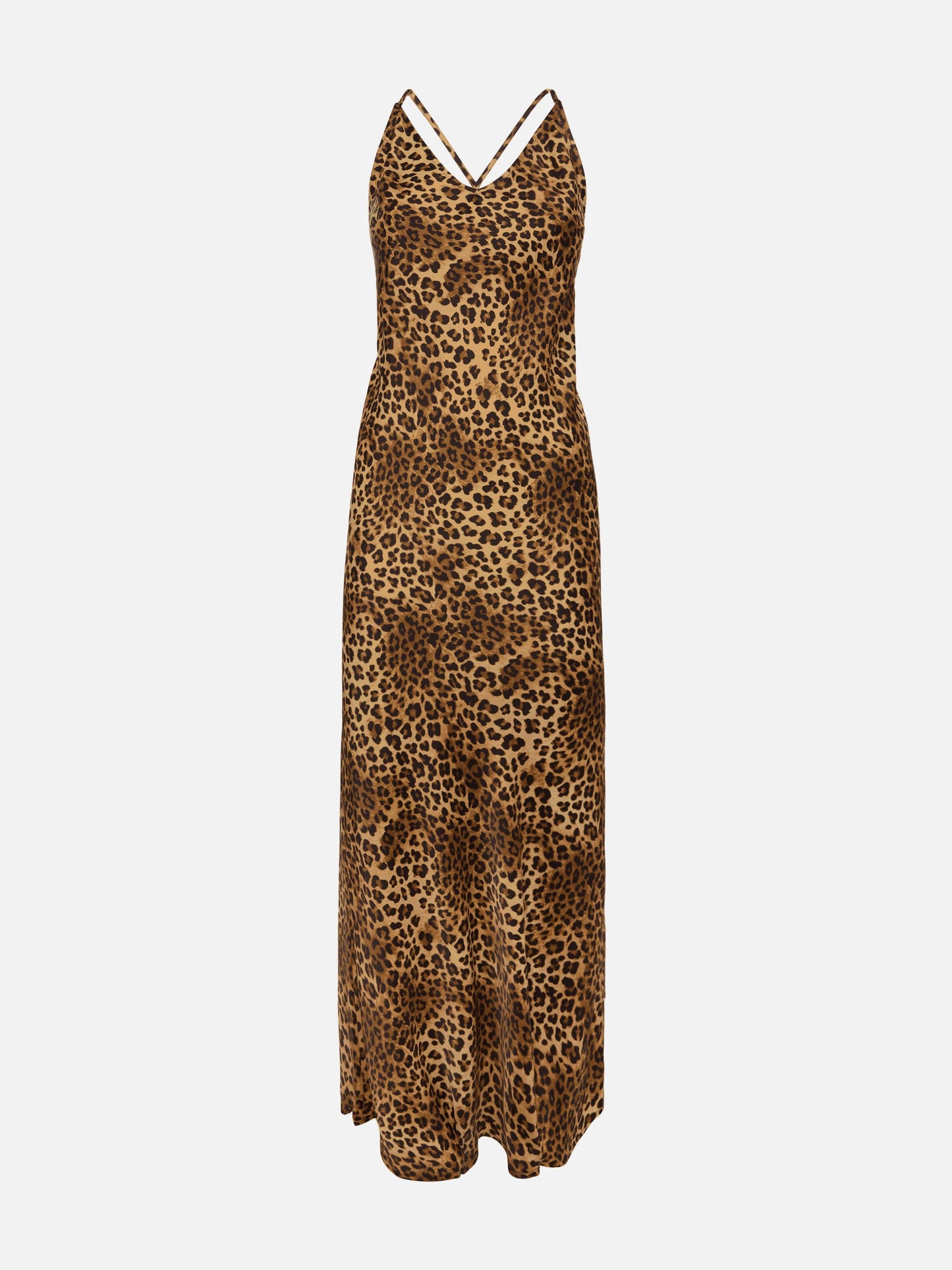 Eydis Satin-Unterkleid mit Animalier-Print