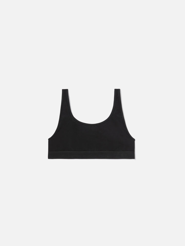 Top sportivo Fify nero termosaldato