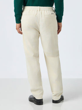 Cordhose Fuji für Herren, cremeweiß