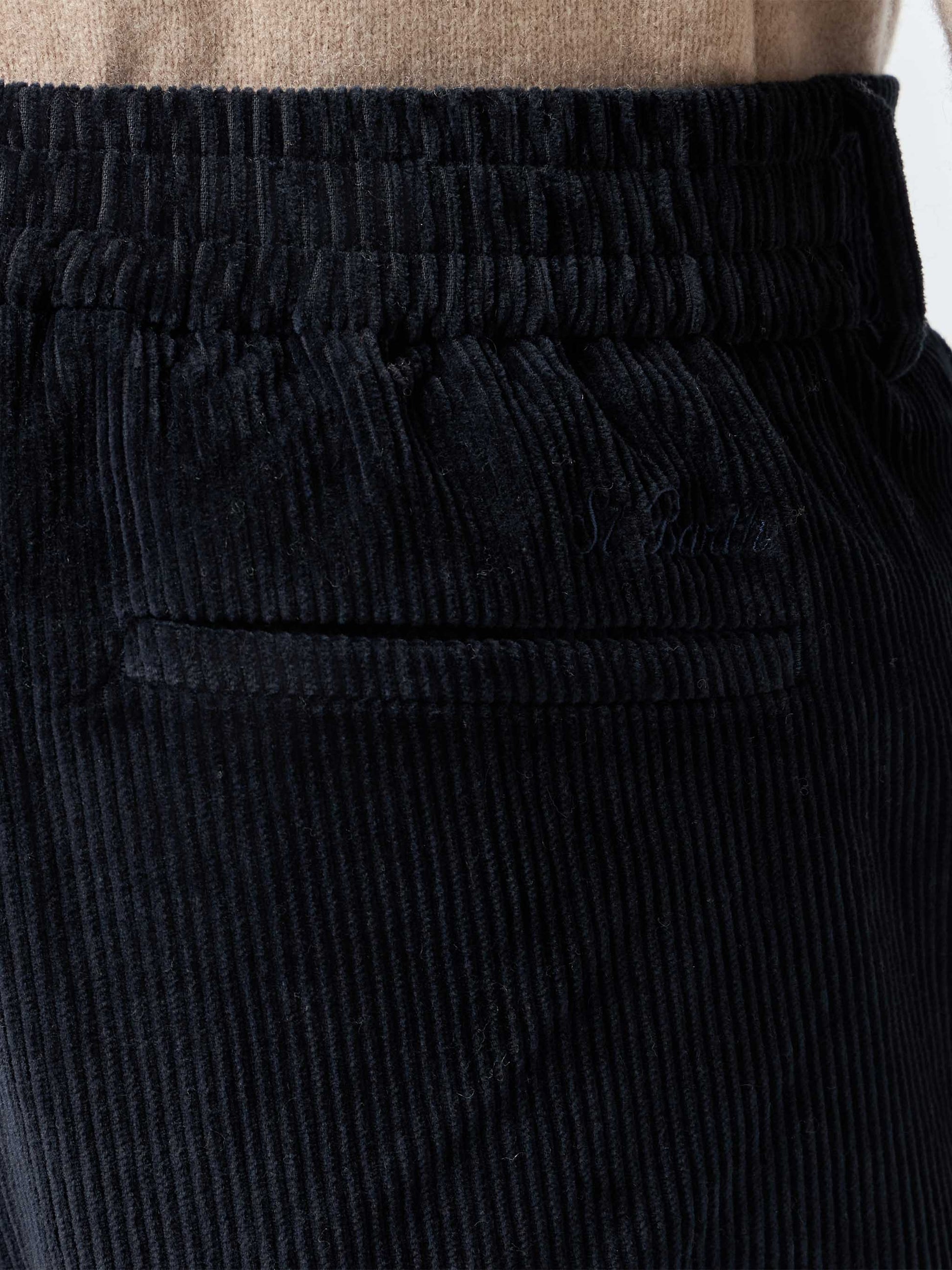 Man navy blue corduroy pants Fuji - MC2 Saint Barth