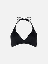 Triangel-Bralette-Top für Damen in Schwarz Gaia