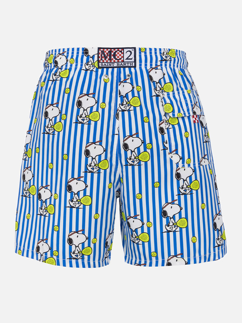 Costume da bagno da uomo Gustavia lunghezza media con stampa Snoopy | EDIZIONE SPECIALE SNOOPY PEANUTS™