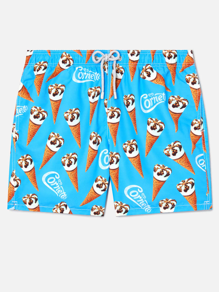 Gustavia Algida Cornetto print swim shorts | Special Edition