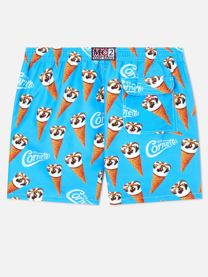 Gustavia Algida Cornetto print swim shorts | Special Edition