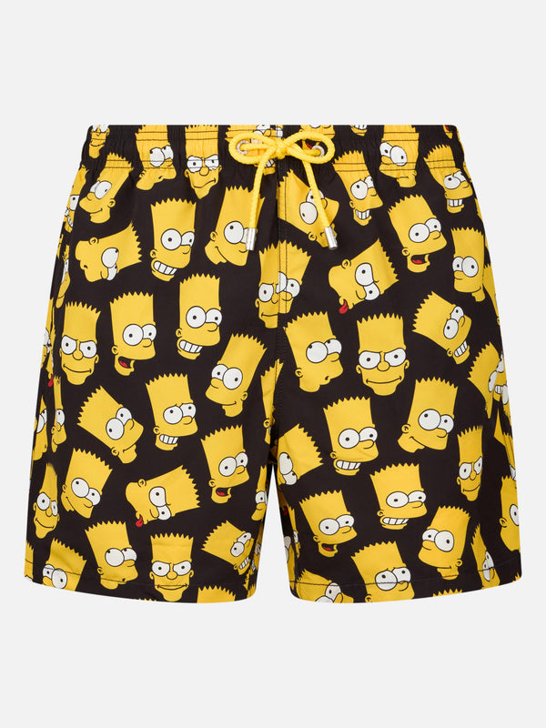 Costume da bagno da uomo Gustavia lunghezza media con stampa Bart Simpson | EDIZIONE SPECIALE I SIMPSON