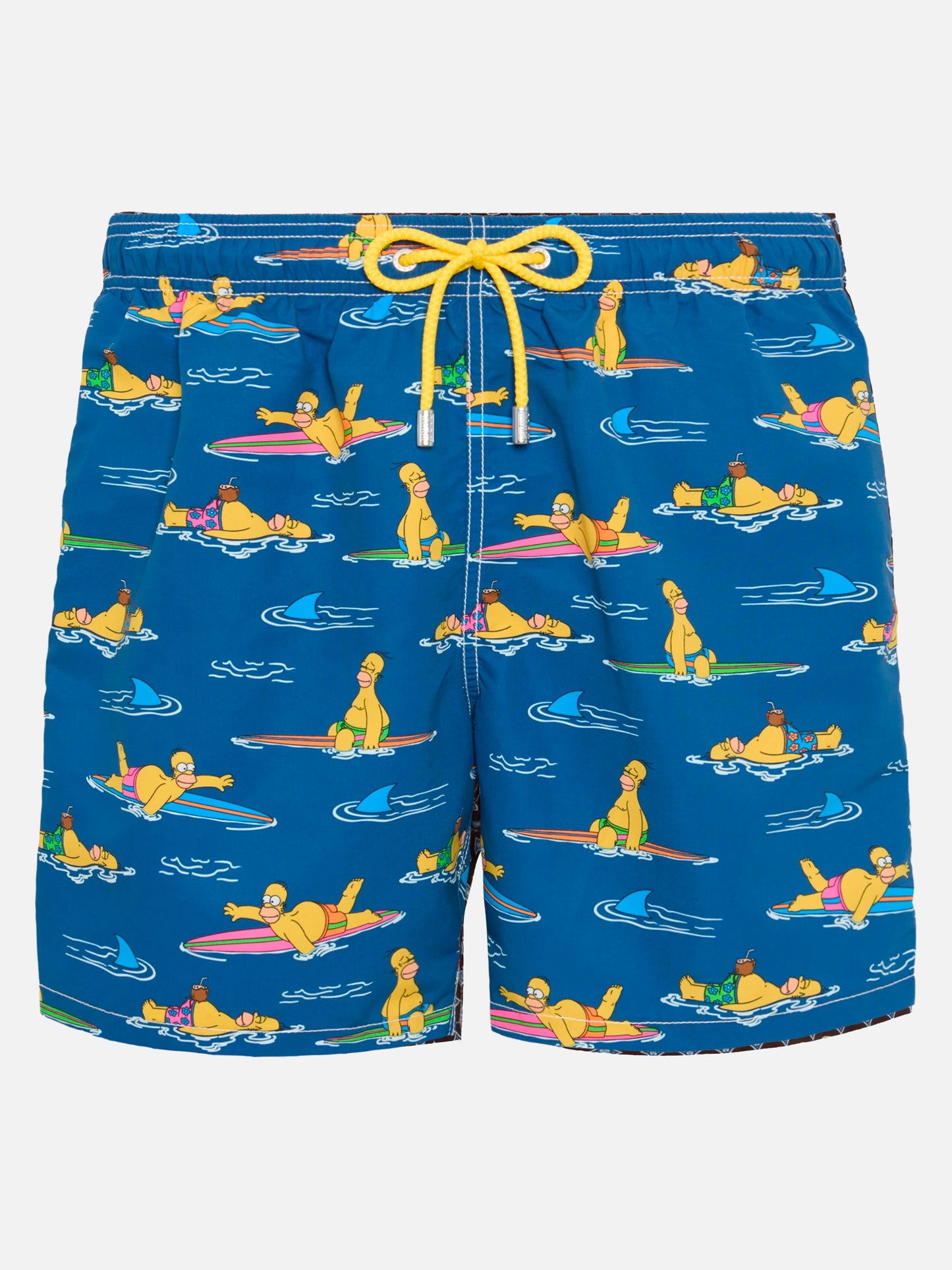 Mittellange Gustavia Badeshorts mit Homer Simpson-Aufdruck | SIMPSON SPECIAL EDITION