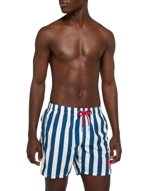 Mittellange Badeshorts Gustavia mit Sapore di Mare-Stickerei | SAPORE DI MARE SPECIAL EDITION