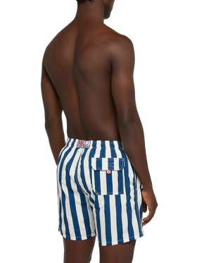 Mittellange Badeshorts Gustavia mit Sapore di Mare-Stickerei | SAPORE DI MARE SPECIAL EDITION