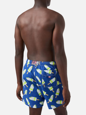 Gustavia swim shorts with Lemonissimo print | Special Edition
