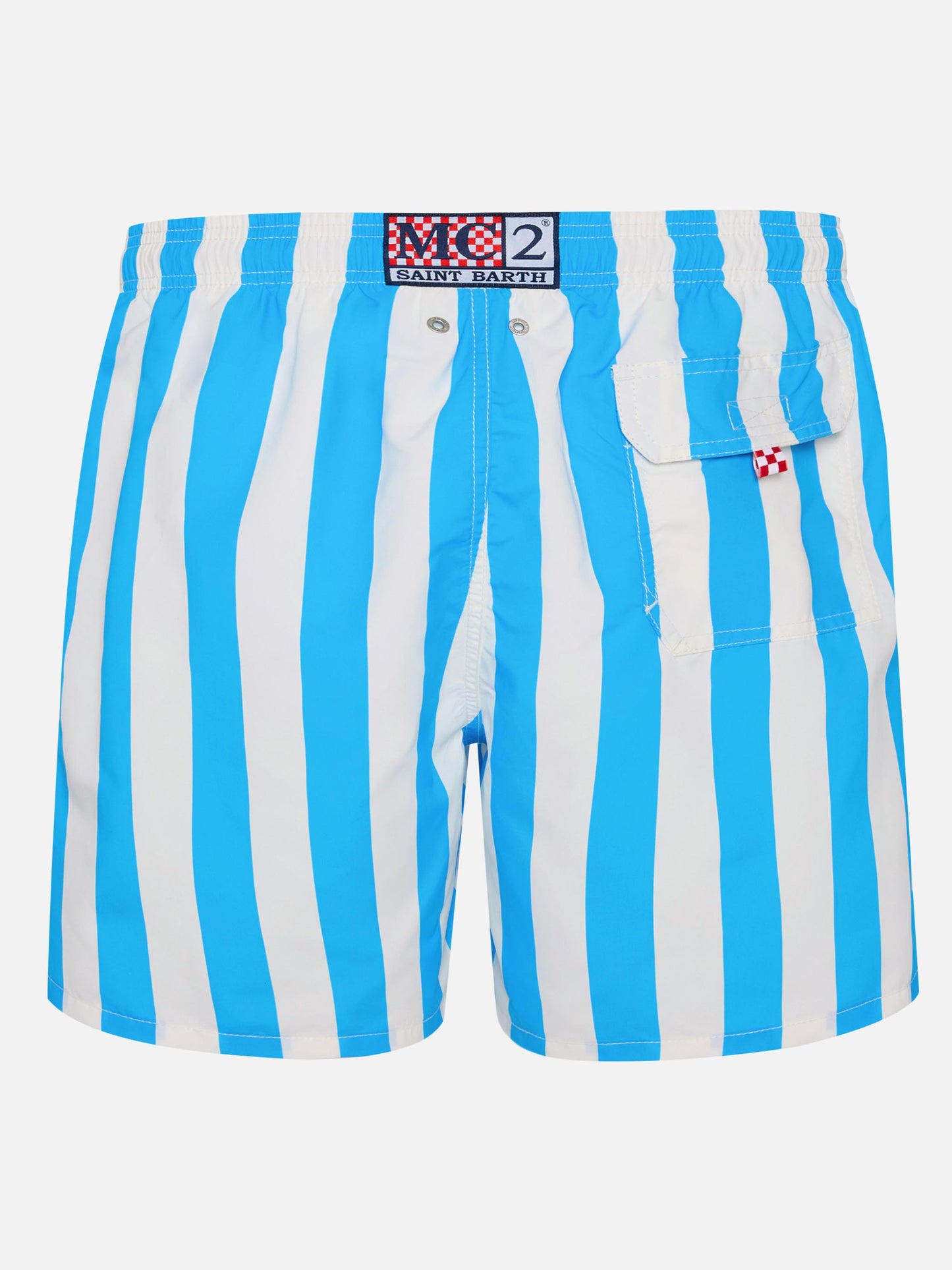 Mittellange Gustavia Badeshorts mit Napoli-Print | SSC NAPOLI SPECIAL EDITION